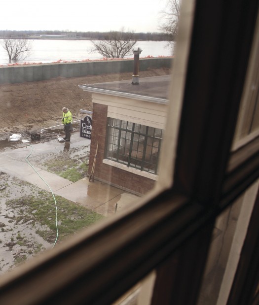 Credit Island Flooding